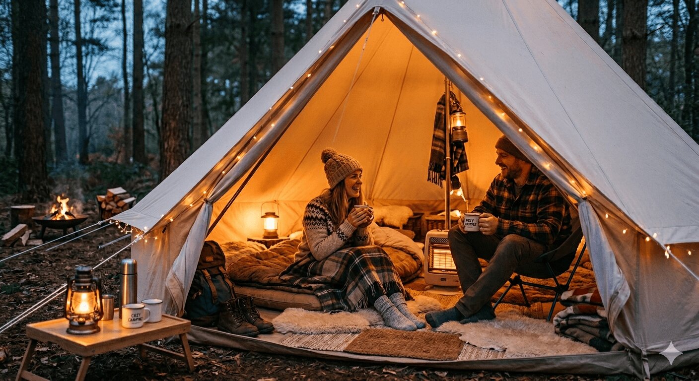 10 Easy Ways to Stay Cosy When Camping
